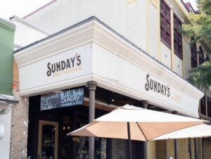 Sunday's Soda Fountain Exterior